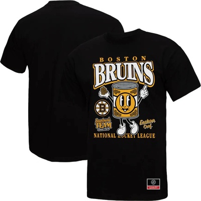 Boston Bruins Mitchell & Ness Local Food T-Shirt Black