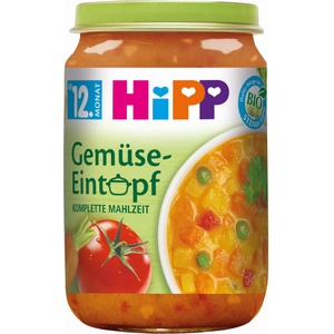 Hipp Био ястие Hipp - Зеленчукова яхния, 250 g (8627) - ozone