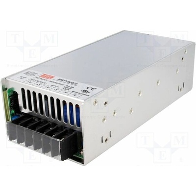 MEAN WELL MSP-600-5 Napájecí zdroj: spínaný; k vestavbě,modulový; 600W; 5VDC; 120A