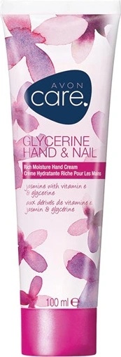 Crème Lissante Mains Et Ongles AVON CARE Au Jasmin - 100 Ml Avec Glycérine Et Vitamine E