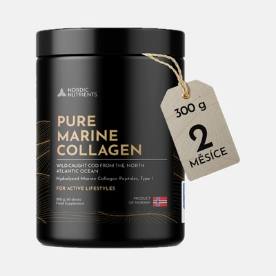 Nordic Nutrients Pure Marine Collagen Mořský kolagen 300 g – Zboží Dáma