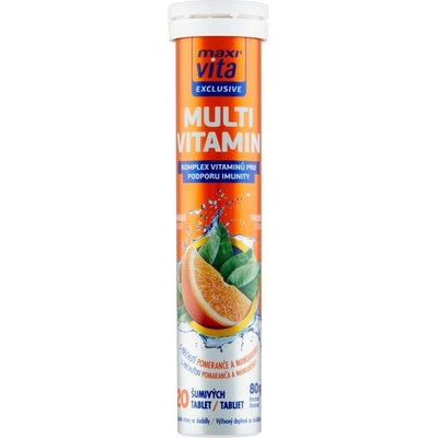 Maxi Vita Multivitamín šumivé tablety 20 ks