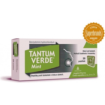 TANTUM VERDE MINT ORM 3MG PAS 20