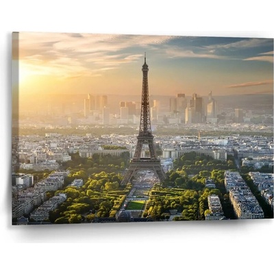Sablio Obraz Paríž Eiffelova veža Skyline - 90x60 cm
