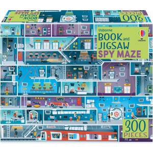 Usborne Пъзел Usborne от 300 части - Шпионски лабиринт (9781803705071)