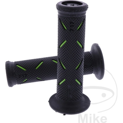 ProGrip gumové rukojeti černé/zelené tloušťka 22 mm. délka 122MM zavřené