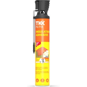 TKK ПЯНА ЗА ЛЕПЕНЕ НА ТОПЛОИЗОЛАЦИЯ ТКК pu fix insulation easy gun 750мл РЪЧНА (177668)