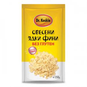  Овесени ядки фини без глутен Dr. Keskin 350гр