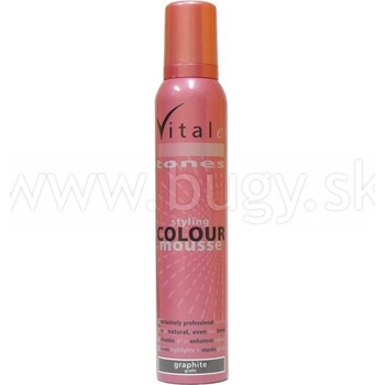 Vitale Tones farbiace penové tužidlo na vlasy farba grafit 200 ml