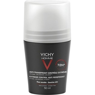 Vichy Homme Sensitive 72h roll-on pre citlivú pokožku 50 ml