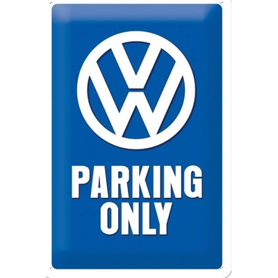 NOSTALGIC ART ceduľa 20x30 VW Parking Only