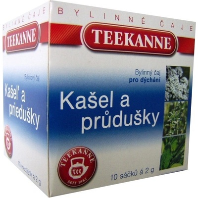 Teekanne čaj na kašeľ a priedušky 10 x 2 g