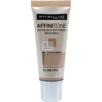 Maybelline Affinitone Mineral Tekutý make-up 16 Vanilla Rose 30 ml