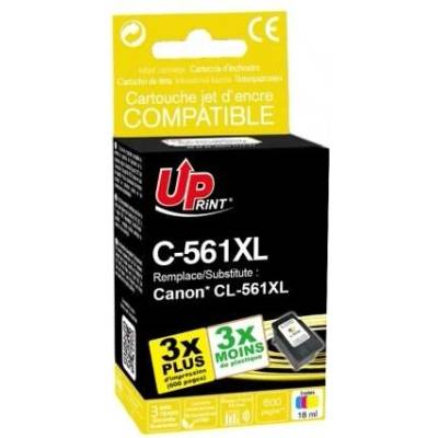 Compatible Мастилница uprint, canon c-561xl, Цветна (lf-ink-can-pg-561xl-cl)