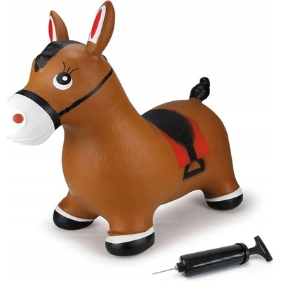 Jamara skákacie zvieratko Koník, hnedý pumpa