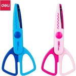 Deli Цветна зигзагообразна ножица Deli 13, 5 cm DED60001 (DED60001)