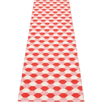 Pappelina Червена пътека за открито и закрито 70x250 cm Dana Coral - Pappelina (DN2725)