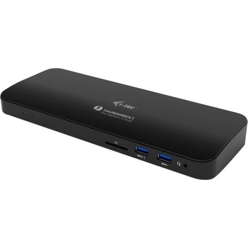 i-Tec Thunderbolt 3 Dual 4K Docking Station + USB-C to DisplayPort Cable (1,5 m) + Power Delivery 85W TB3HDMIDOCKPLUS
