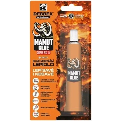 DenBraven Mamut glue DISPER FIX šedá 25 ml
