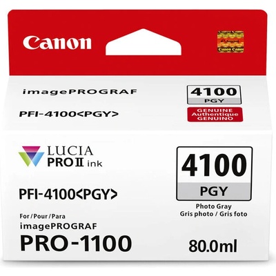 Canon PFI-4100 6784C001 снимка сив (photo grey) оригинална касета (6784C001)
