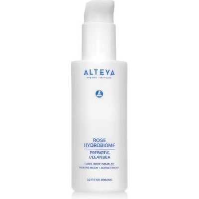 Alteya Organics Rose Hydrobiome prebiotické čistící mléko 120 ml