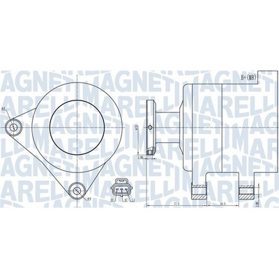 Generátor MAGNETI MARELLI 063731999010