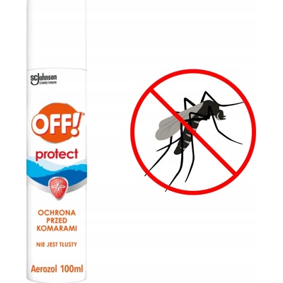 Off! Protect spray repelent pro dospělé proti komárům 100 ml