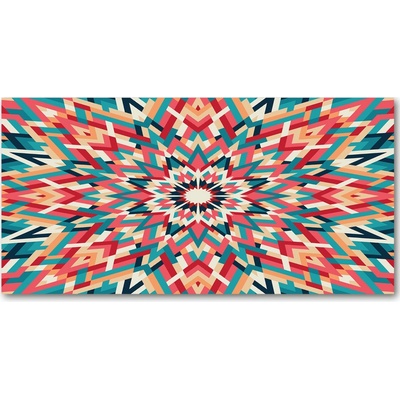 Foto obraz fotografie na skle Kaleidoskop 100x50 cm