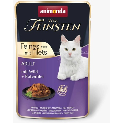 Animonda Vom Feinsten Cat Adult - деликатес от пиле и пуйка 85 г