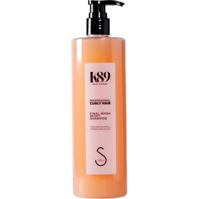 K89 CURLY Hair Final Wash-Reset Šampón 500ml