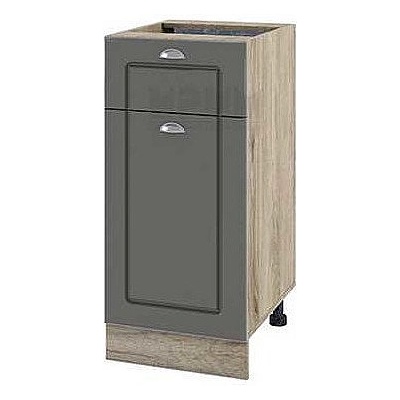 ИРИМ Долен кухненски шкаф Сити АРФ-Цимент мат-06-74 ляв 40 см