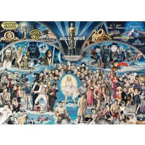 Schmidt Spiele - Puzzle Casaro: Hollywood - 1 000 piese
