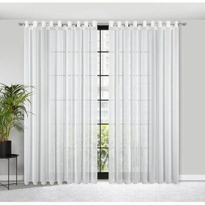 ZÁCLONA KALIA 300X260 CM BIELA