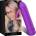Paloqueth Bullet Mini Vibrator with 10 Powerfull Vibration Modes Purple