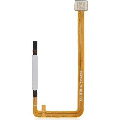 Čtečka otisků prstů + Flex kabel Samsung Galaxy A06 (A065 / 2024) – bílá SAM1062