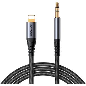 JOYROOM Аудио кабел Joyroom, AUX 3.5mm мини жак към Lightning за iPhone / iPad (SY-A06)