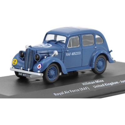 Maquette Voiture Militaire Hillman Minx 1944 - Échelle 1:43, Métal Moulé, Action, Neuf