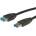 Roline USB 3.2 Gen 1 A удължител, 1, 8 м, черен 11.02. 8978-50 (11.02.8978-50)