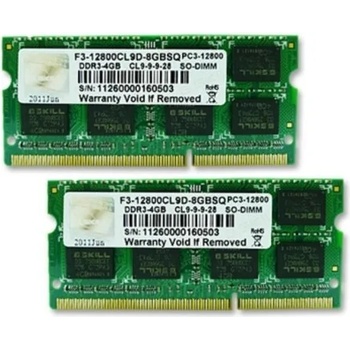 Image 1 of G.SKILL 8GB (2x4GB) DDR3 1600Mhz F3-12800CL9D-8GBSQ