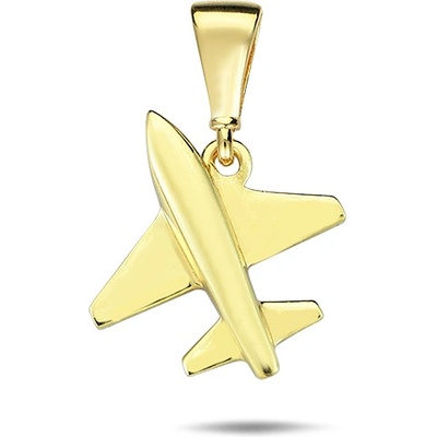 Lillian Vassago Zlatý přívěsek letadlo LLV98 GP029