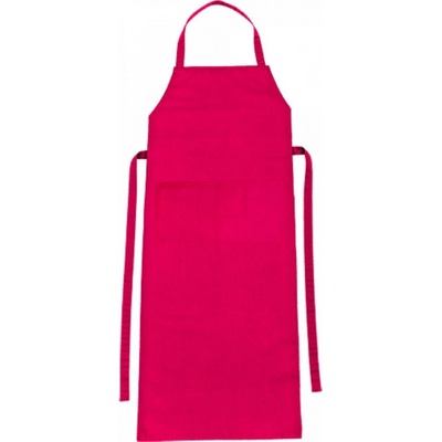 CG Workwear Velká pracovní zástěra Verona 110x75cm růžová výrazná CGW130