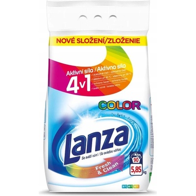 Lanza Color 4v1 prášok na farebnú bielizeň 6 kg