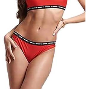 Superdry Code Micro Elastic bikini bottom - Red (Sunset Red) - sportihobi - 37,14 лв