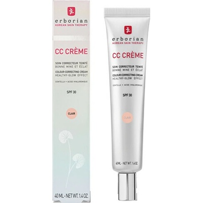 Erborian Rozjasňující CC krém SPF30 High Definition Radiance Face Cream Clair 40 ml