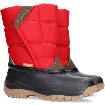 Demar comfy 1356c / Детски снежни ботуши с овча вълна - червени 33-34 (1356c/33-34)