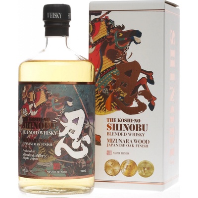 SHINOBU BLENDED WHISKY 43% 0,7 l (karton)