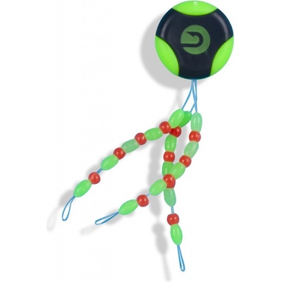 Saenger Zarážky silikonové červený korálek S