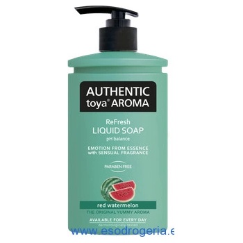 Authentic Toya Aróma Red Watermelon tekuté mydlo dávkovač 400 ml