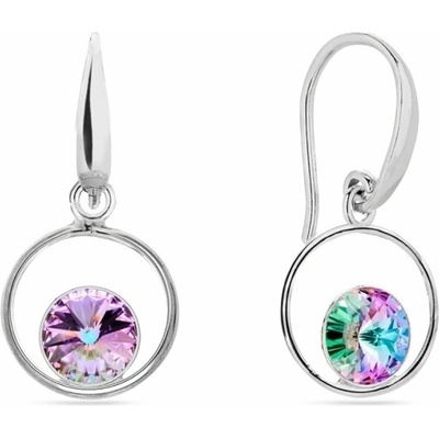Spark fialové se Swarovski Elements Fame KWOM1122SS29VL Vitrail Light
