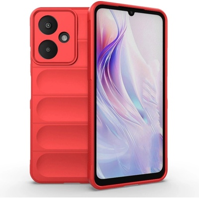 Magic Shield obal Xiaomi Redmi 13C 5G Poco M6 červený